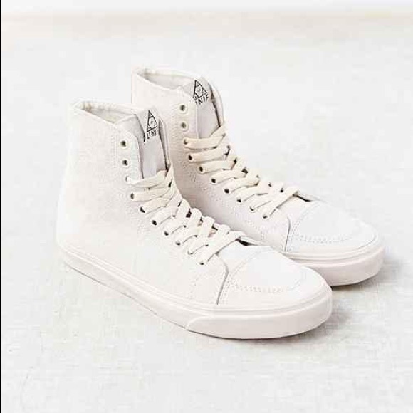 UNIF Shoes - Unif 101 Suede High-Top Sneakers